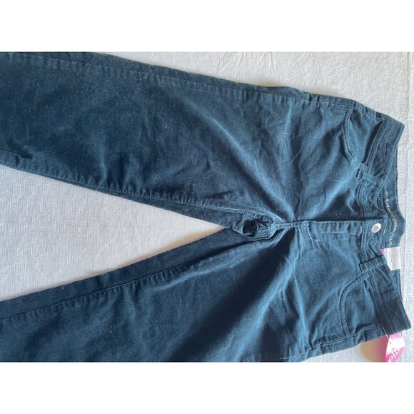 Arizona Jean Co. Girls Skinny Jeans Adjustable Waist 10 1/2 Plus Dark Teal - Picture 2 of 7